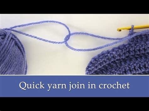 Quick Way To Join New Yarn In Crochet YouTube Crochet Techniques