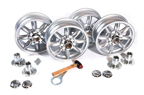 Centre Lock Wheel Conversion Kit Silver Rr Ecsilver