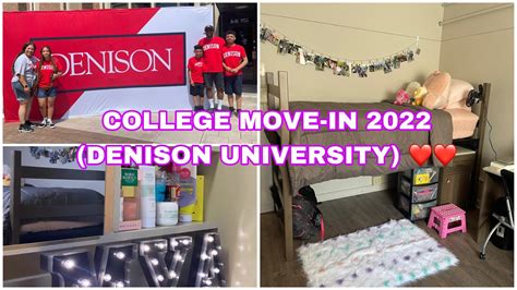 College Move In Day Denison University Freshman Year Mya Ellis