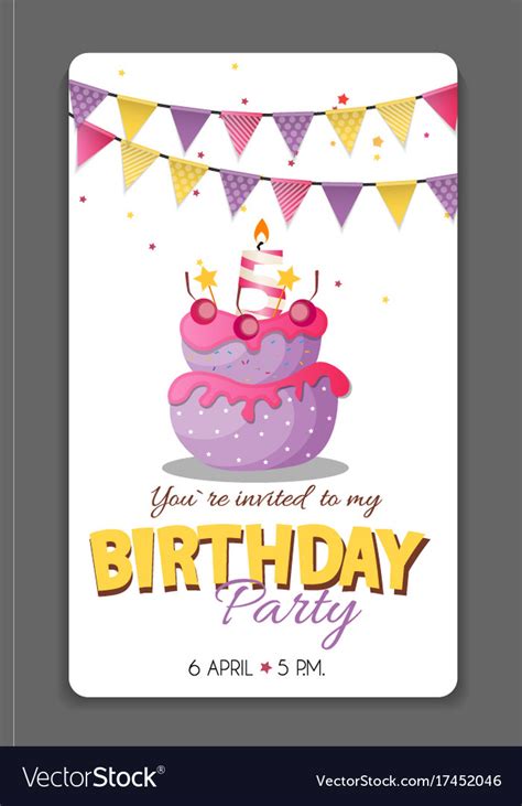 Design A Birthday Party Invitation Card - Infoupdate.org