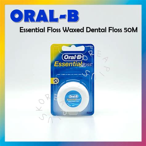 Oral B Essential Floss 50m Lazada