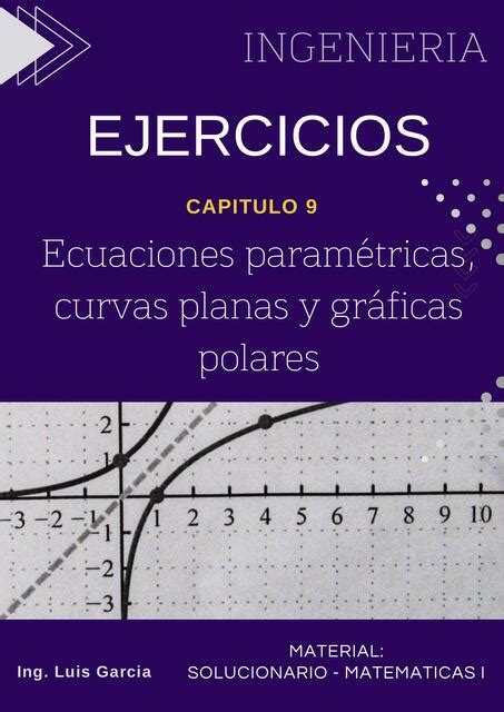 Ecuaciones Param Tricas Curvas Planas Y Gr Ficas Polares Luis Garcia