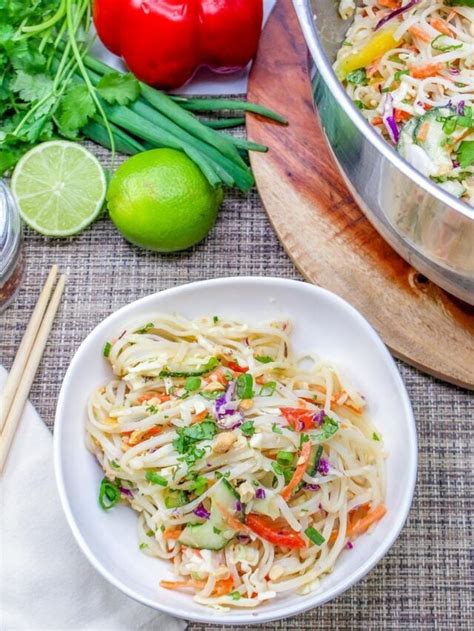 Vegan Thai Noodle Salad