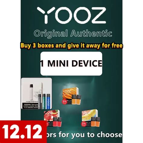 Vape Yooz Flavor Pods Ml X Flavors Are Optional Original Authentic