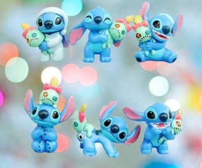 Zestaw Figurki Cm Szt Stich Lilo I Stitch Disney