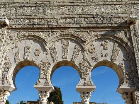 Medina Azahara Conjunto Arqueológico Madinat Al Zahra ภาพถ่ายสต็อก