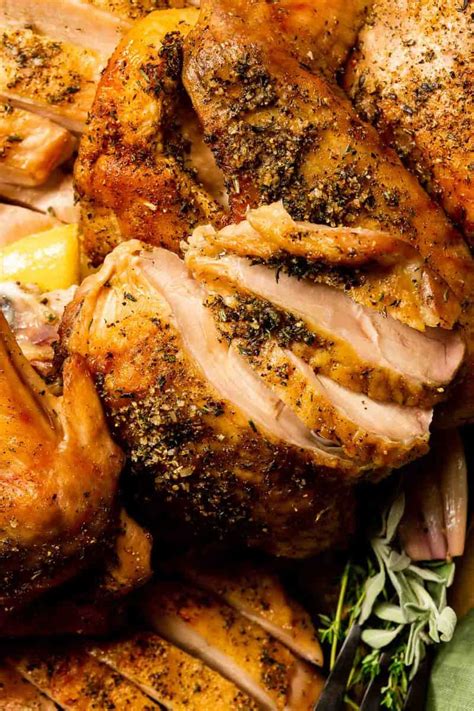 Roast Turkey In Parts