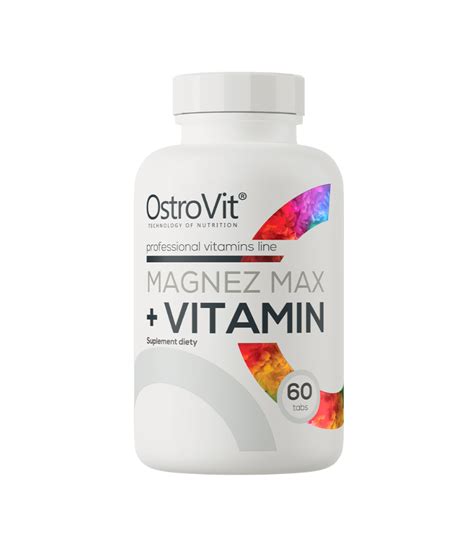Купить OSTROVIT Magnesium MAX + Vitamin 60 таблеток в Bombbar ...