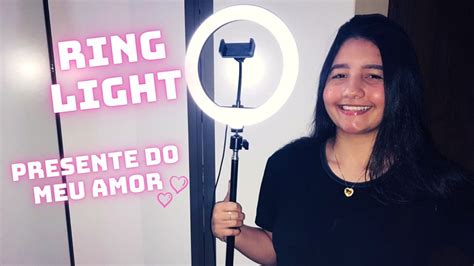 Abrindo Minha Ring Light Onde Comprei Gabryelle Oliveira Youtube