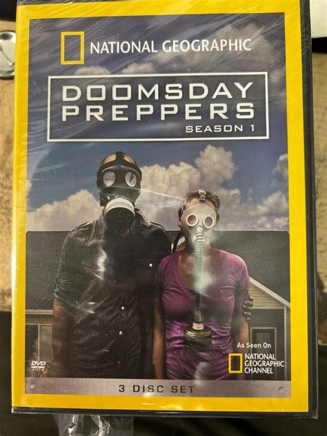 NATIONAL GEOGRAPHIC Doomsday Preppers Season 1 DVD 2012 3 DiscSet