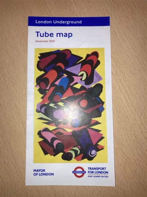 London Underground Tube Map December 2020 A £240 Picclick Uk