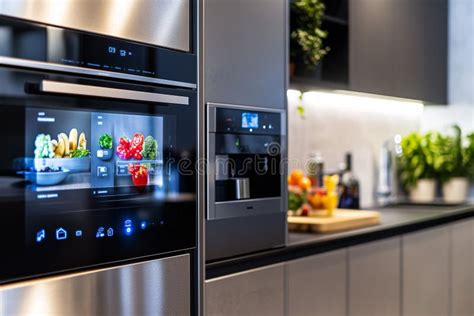 IoT-enabled Smart Appliances in a Modern Kitchen with Interactive ...