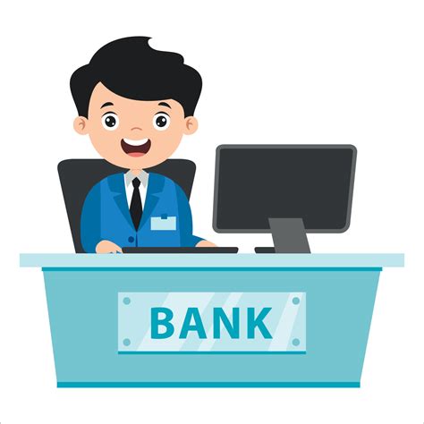 Cartoon Drawing Of A Banker 5520515 Vector Art At Vecteezy