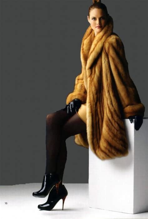 To The Goddess Fur Coat Fashion Fur Fashion Sable Fur Coat