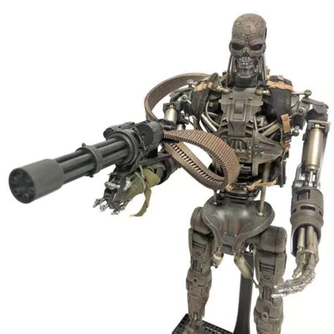 HOT TOYS T 600 Endosquelette Fin Squelette Terminator Salvation Figurine N Boîte EUR 217 12