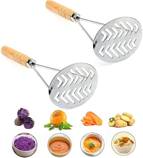 Wihe Garlic Cutter Multi Function Garlic Press Stainless Steel