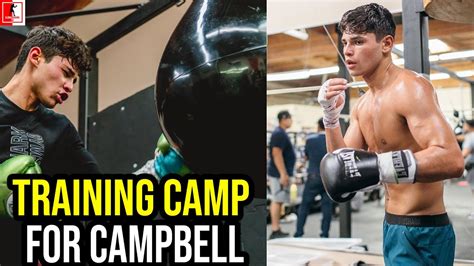 Ryan Garcia Training For Luke Campbell Youtube