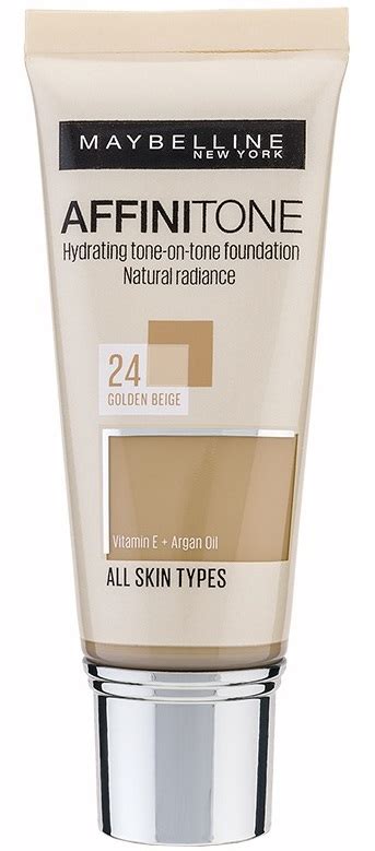 Maybelline Affinitone Unifying Foundation Cream (24 Golden Beige) 30 ml ...