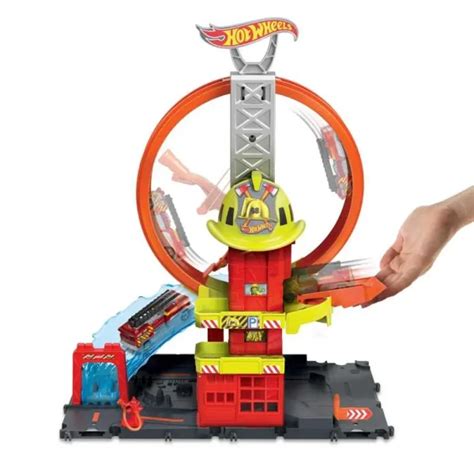 HOT WHEELS CITY ESTACIÓN DE BOMBEROS SUPERLOOP Tu Comercio