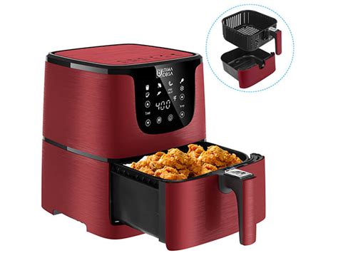 Ultima Cosa Presto Luxe Plus 5L Air Fryer (Red) | TMZ