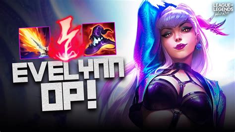 EVELYNN EM RANQUEADA É QUEBRADA LOL WILD RIFT YouTube