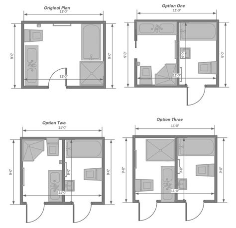 Changing The Large Bathroom Into Two X Bathrooms