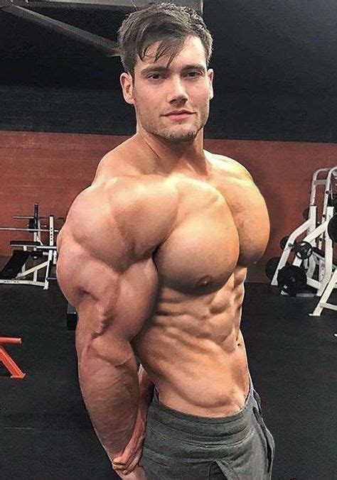 Male Bodybuilders Transformed Into Massive Bulging Flexing Muscle