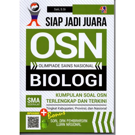 Jual BUKU OSN OLIMPIADE SAINS NASIONAL BIOLOGI SMA SEDERAJAT SIAP