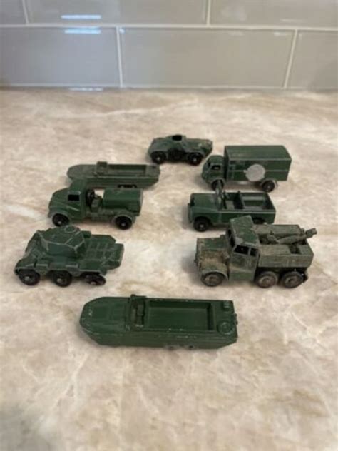 8 Vintage Lesney Military Army Matchbox Dukw Water Truck Etsy