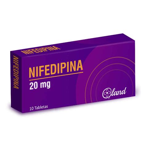 Para Que Serve O Remédio Nifedipina - Nifedipina 20Mg X 10 Tabletas Land - Farmadon - La Farmacia de la Esquina