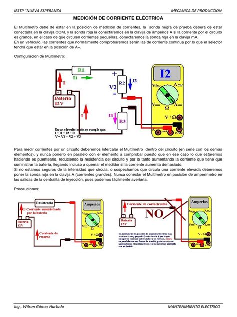 MediciÓn De Corriente ElÉctrica