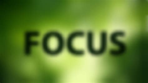 Focus Text on Nature Landscape Blurred Widescreen Background, Vector ...