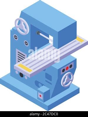 Icono De Fresadora Cnc Estilo Isom Trico Imagen Vector De Stock Alamy