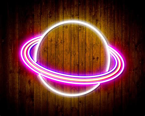 Planet LED Neon Sign Wall Light Neon Signs Led Neon Signs Wall Signs