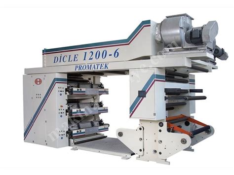 Stack Tip Flexo Bask Makinesi Promatek Dicle Promatek D Cle