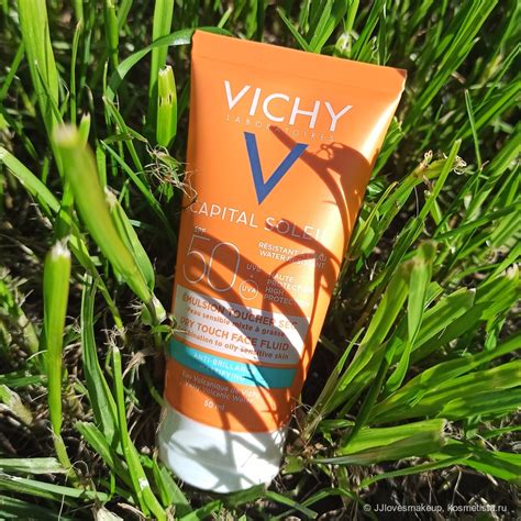Санскрин с блюр эффектом - Vichy Capital Ideal Soleil Dry Touch SPF 50 ...