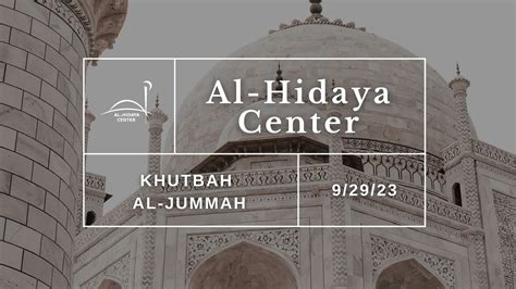 Jummah Livestream 9 29 23 First Khutbah Shaykh Djafer Sebkhaoui