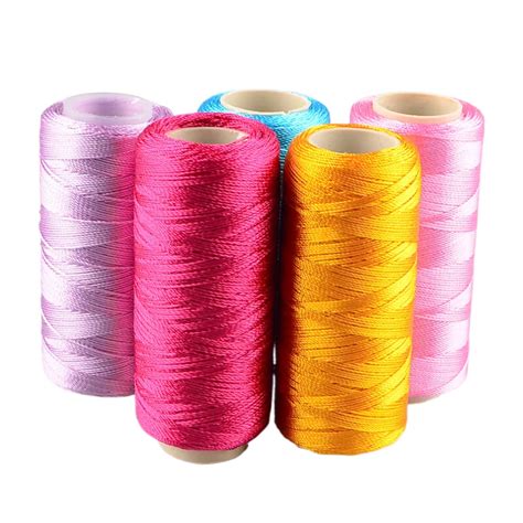 TPRPYN 1Pc 50g 150M Ice Silk Yarn For Knitting 100 Rayon Emboroidery