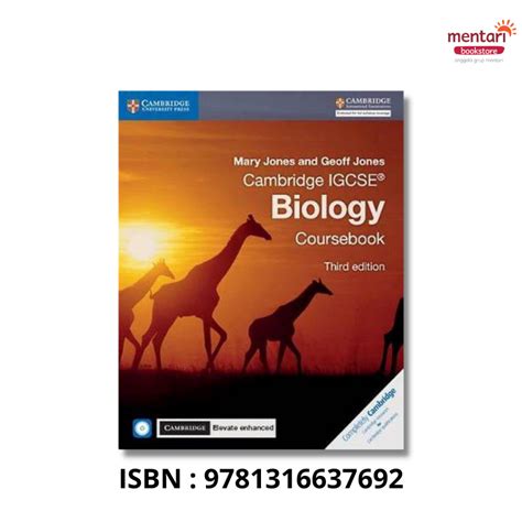 Jual Cambridge IGCSE Biology Coursebook 3rd Edition Elevate Enhanced