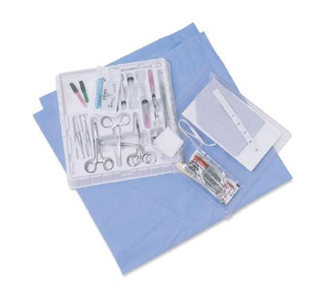 Cardinal Health Umbilical Vessel Catheter Insertion Tray Dual Lumen