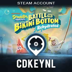 Spongebob Squarepants Battle For Bikini Bottom Rehydrated Steam Account Prijzen Vergelijken