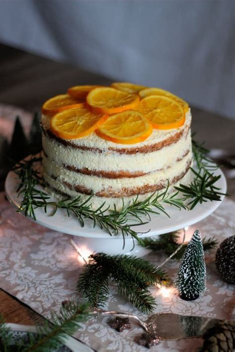 Rezept für Orangen Cointreau Torte mit kandierten Orangen Torte