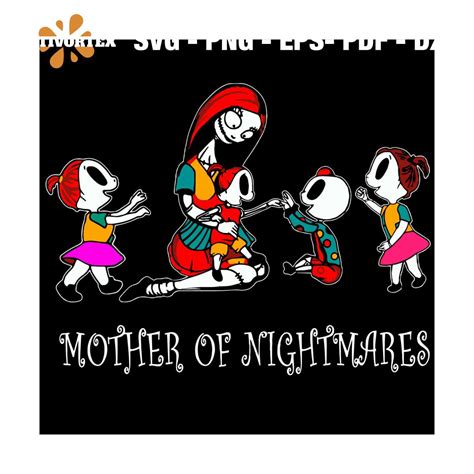 Mother Of Nightmares Svg Halloween Svg Halloween Nightmare Inspire