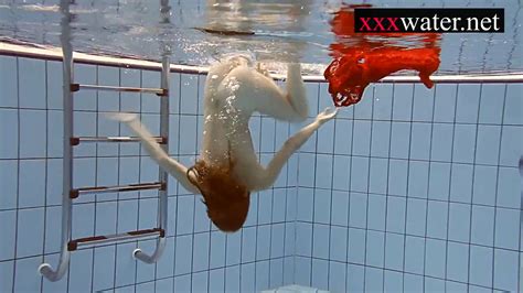 Steamy Babe Splashing Around In The Pool Sex