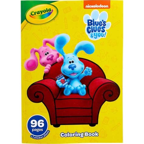 Crayola Blue's Clues & You! 96 Page Coloring Book, 1 - Smith’s Food and ...