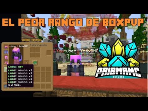 Pruebo El Peor Rango De Boxpvp Yotix Youtube