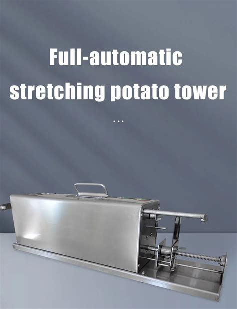 Electric Potato Tower Machine Potato Spiral Slicer Spiral Potatoes