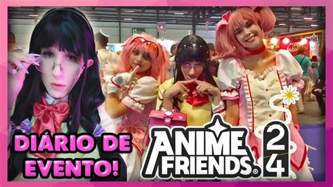 Anime Friends Vlog Do Evento E Estreando Meu Cosplay Da Homura