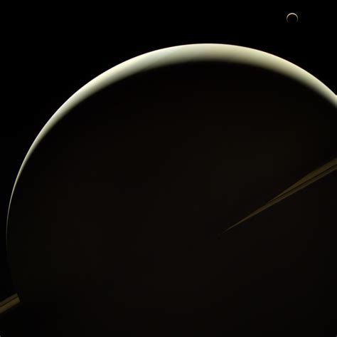 Saturn Titan August Nasa Jpl Caltech Ssi Ciclo Flickr