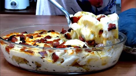 Batata Gratinada Bacon Youtube